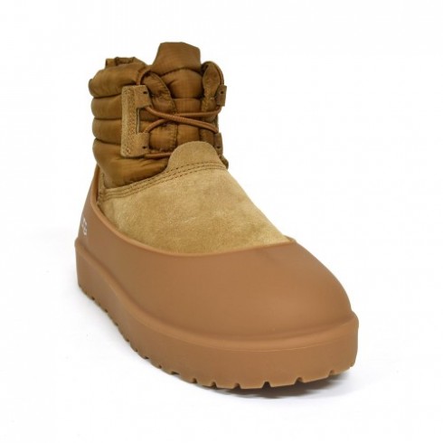 Classic Mini Lace-up Weather Chocolate