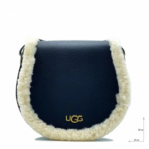 Heritage Crossbody Leather Black