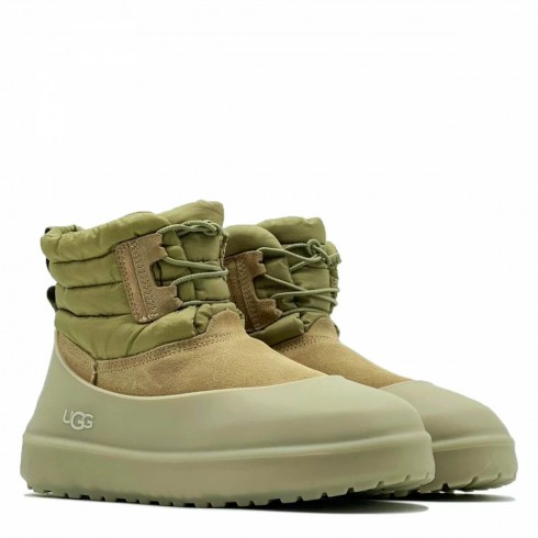 Classic Mini Lace-Up Sand/Olive
