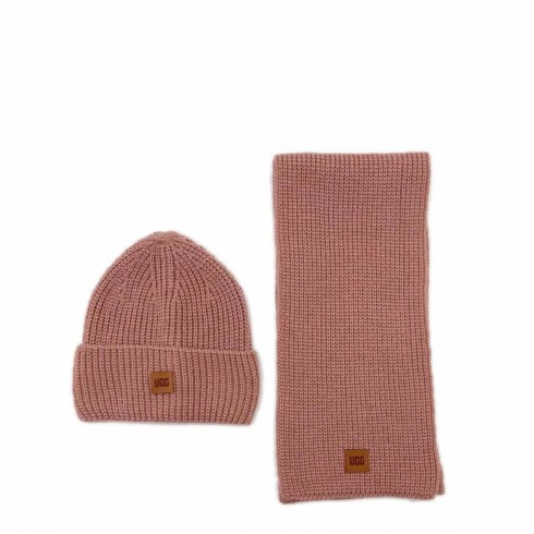 Chunky Rib Knit Beanie Sen Dusk