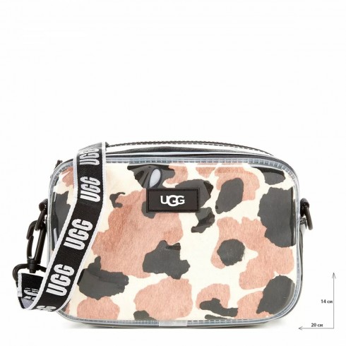Janey II Clear Cow Print
