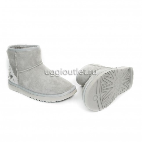 Studded Mini Bling II Grey