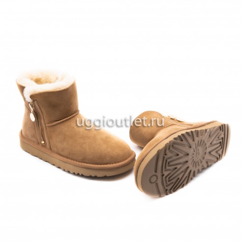 Mini Zipper Сhestnut