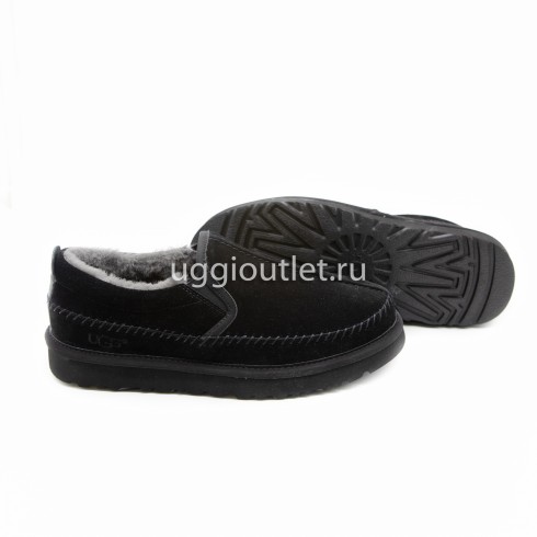 Neumel Stitch Slip On Black