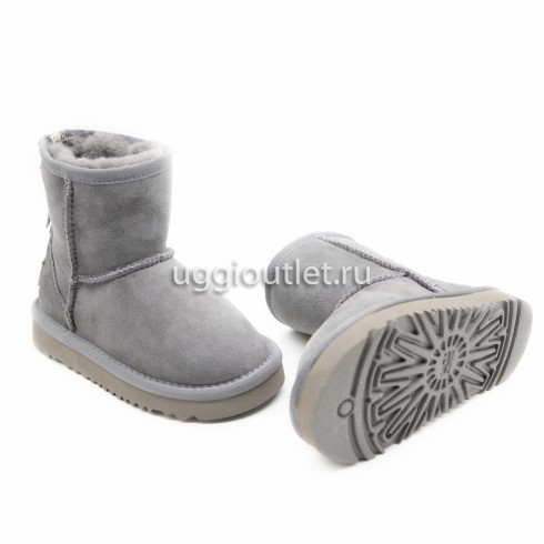 Kids Zip Grey