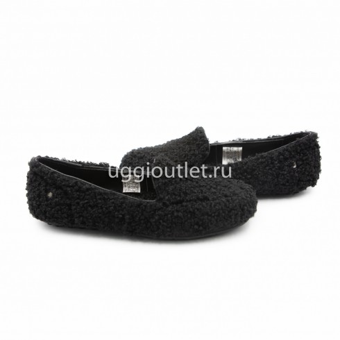 HAILEY FLUFF LOAFER Black