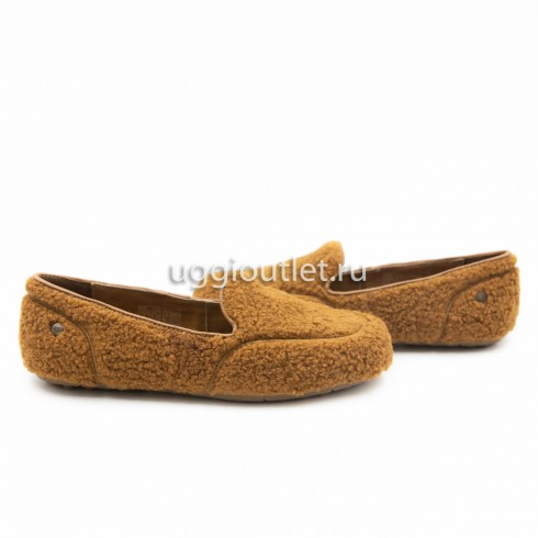 HAILEY FLUFF LOAFER Chestnut