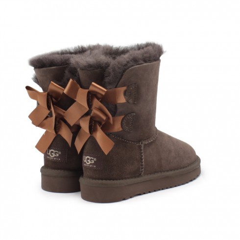 Kids Bailey Bow Chocolate