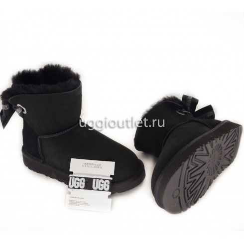 Mini Bailey Bow Customizable Black