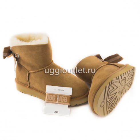 Mini Bailey Bow Customizable Chestnut