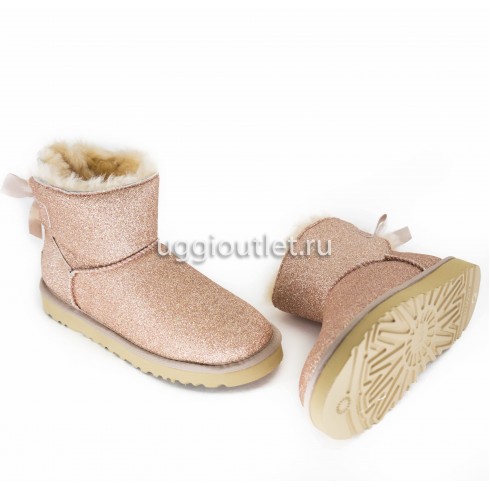 Mini Bailey Bow Sparkle Chestnut