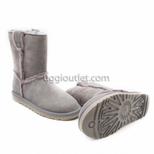 Classic Short Top Wool II Grey