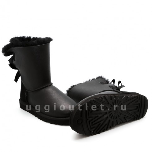 Bailey Bow Short Metallic Black II