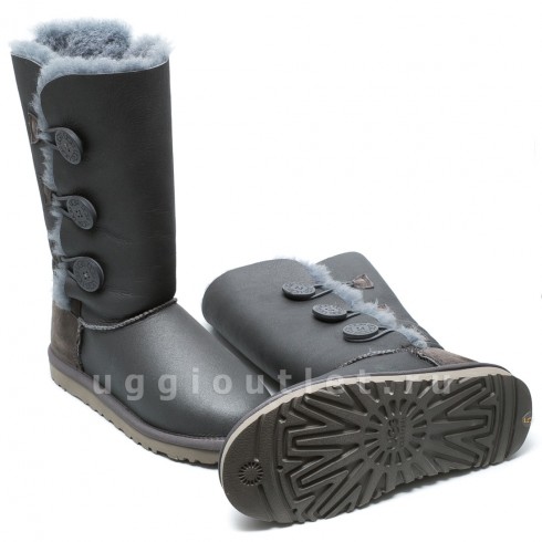 Bailey Button Triplet Metallic Grey