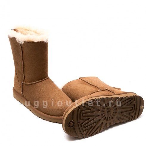 Short Zip Chestnut