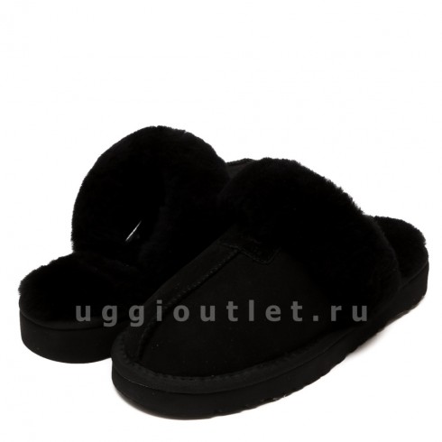 Slipper Scufette Black