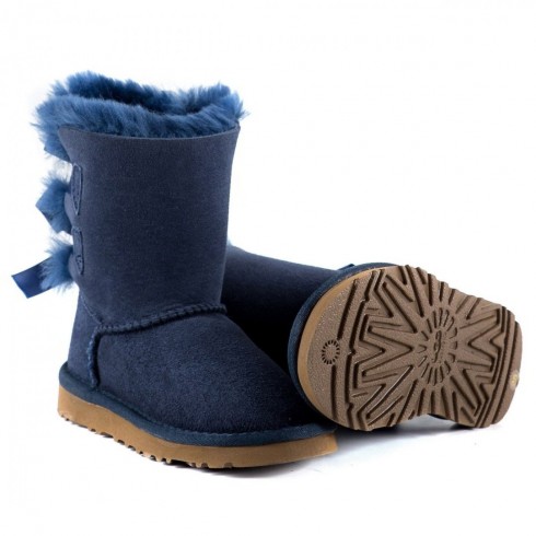 Kids Bailey Bow Navy