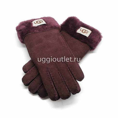 Перчатки Ugg Женские Chocolate