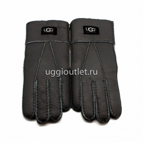 Перчатки Ugg Мужские Leather Black