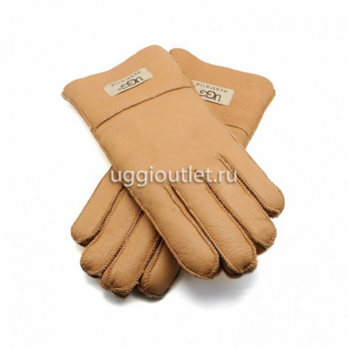 Перчатки Ugg Женские Tobacco Leather