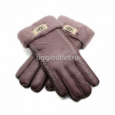Перчатки Ugg Женские Leather Violet