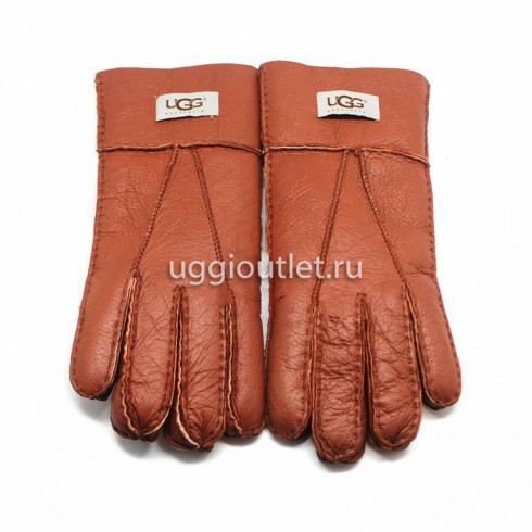 Перчатки Ugg Женские Orange Leather