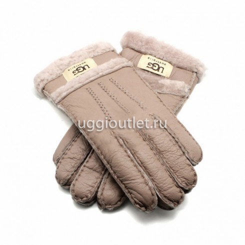 Перчатки Ugg Женские Leather Cream