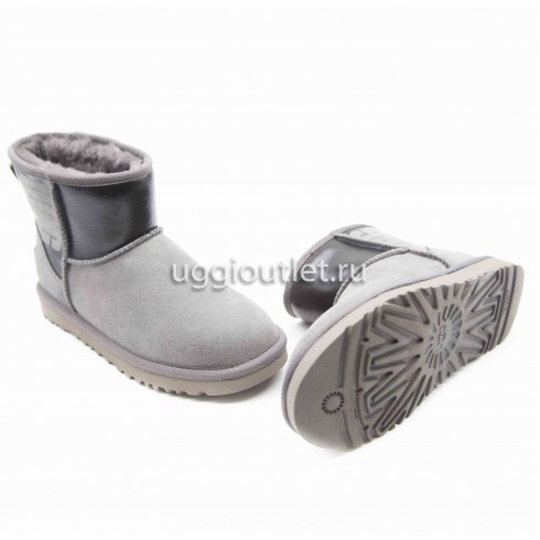 Classic Mini Rubber Boot Grey