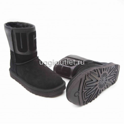 Classic Short Rubber Boot II Black