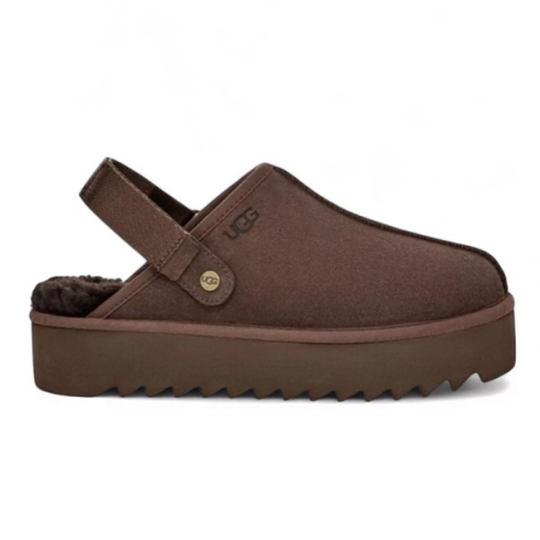 Goldenstar Clog Platform Chocolate